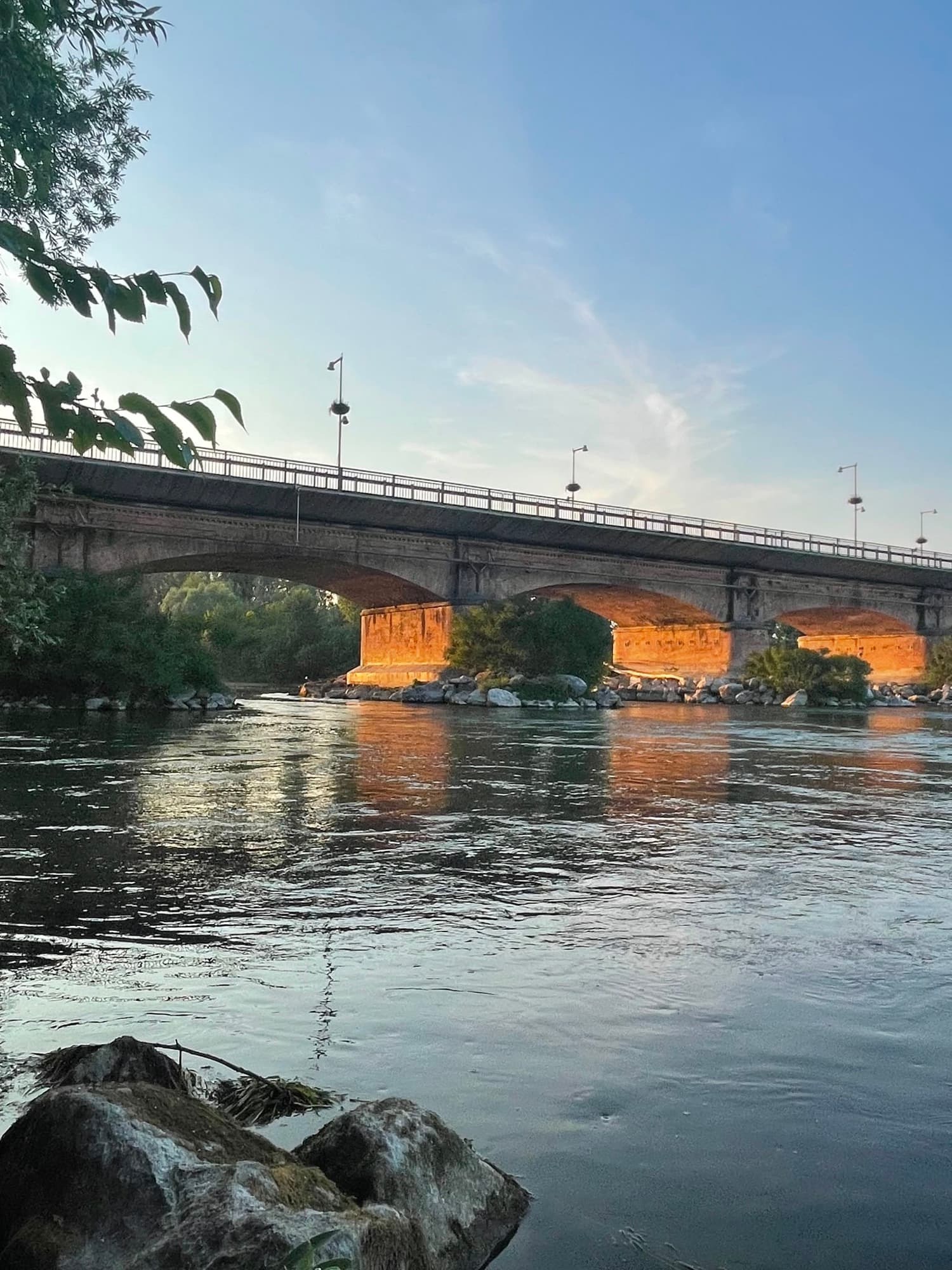 Il ponte sull'Adda a Lodi, a due passi dallo studio